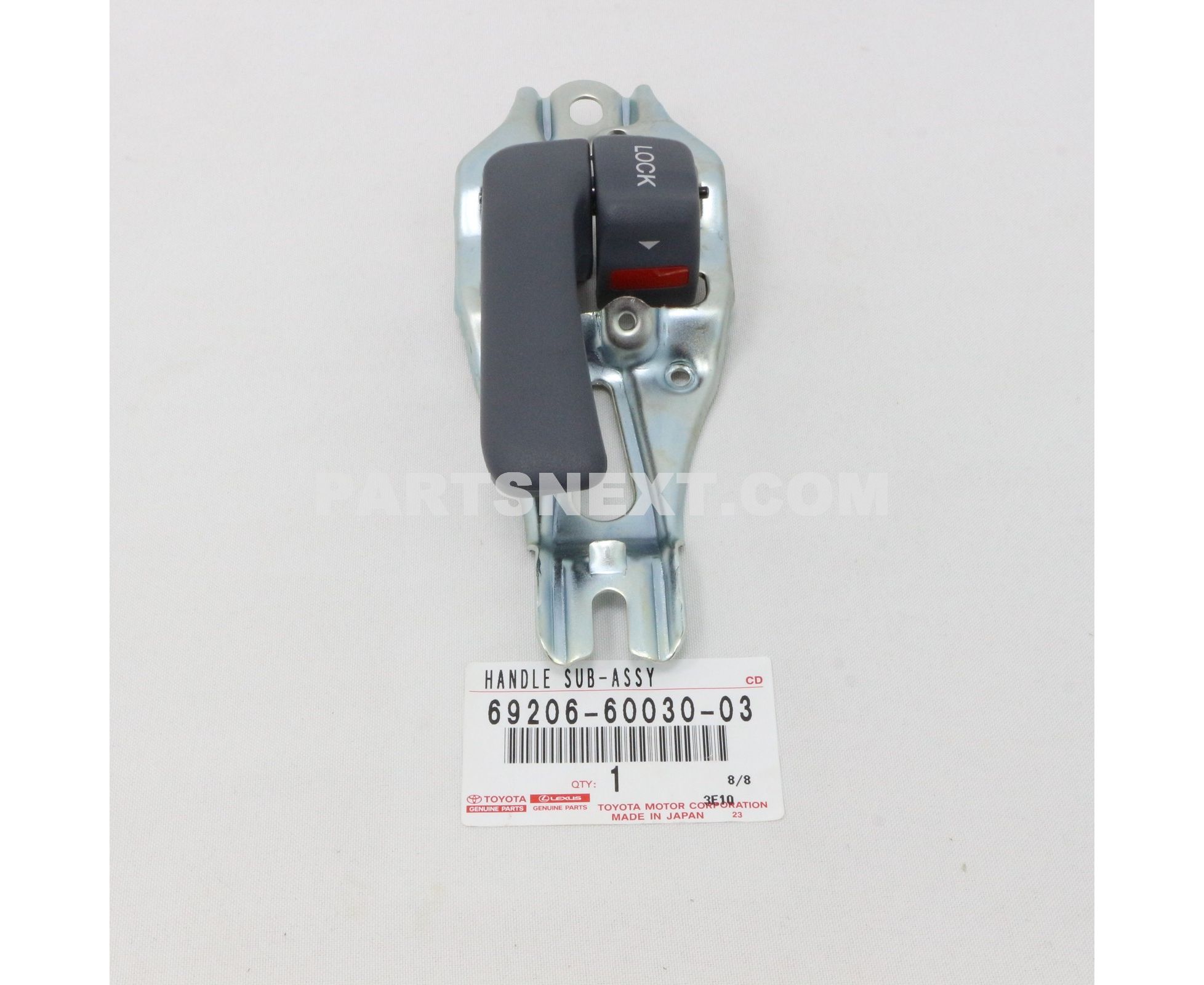 Toyota :: 69206-60030-03 HANDLE SUB-ASSY, BACK DOOR INSIDE, LH