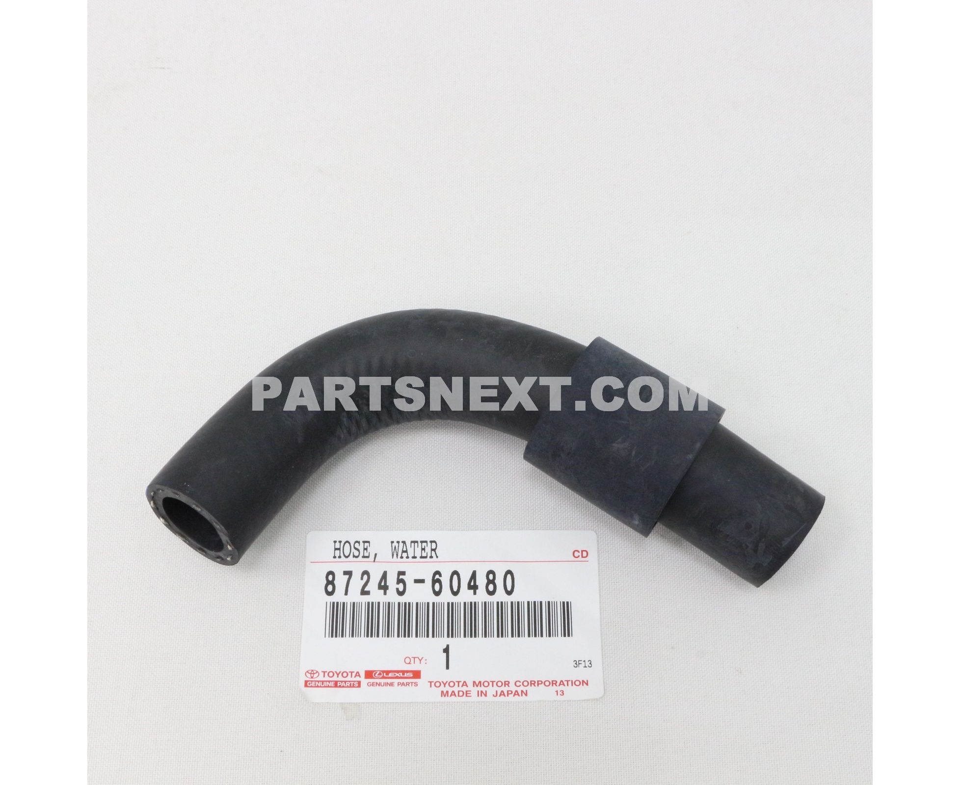 Toyota :: 87245-60480 HOSE, HEATER WATER, INLET B