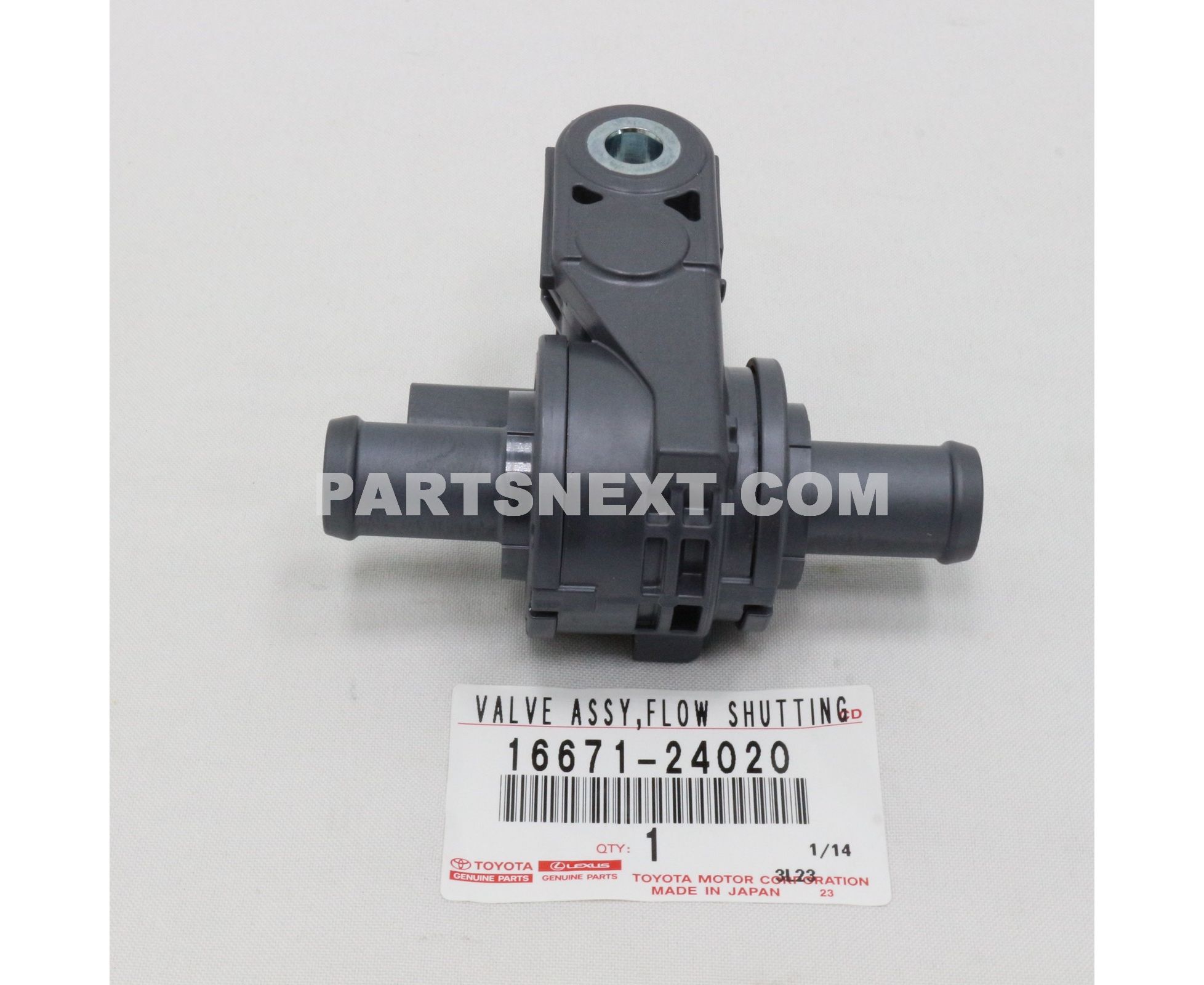 Toyota :: 16671-24020 VALVE WATER