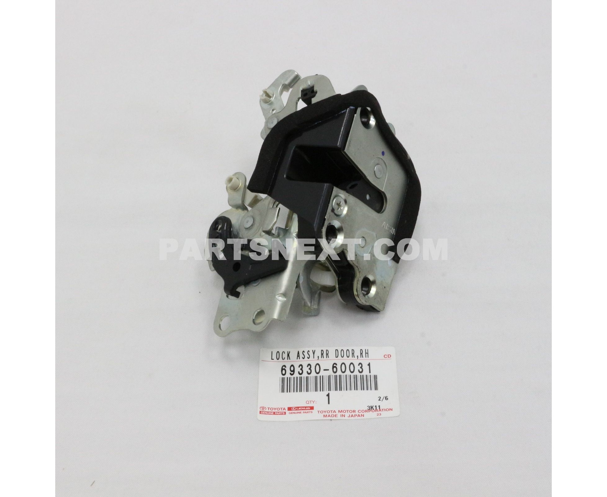 r　3/2 1枚 Toyota :: 69330-60031 LOCK ASSY, REAR DOOR, RH