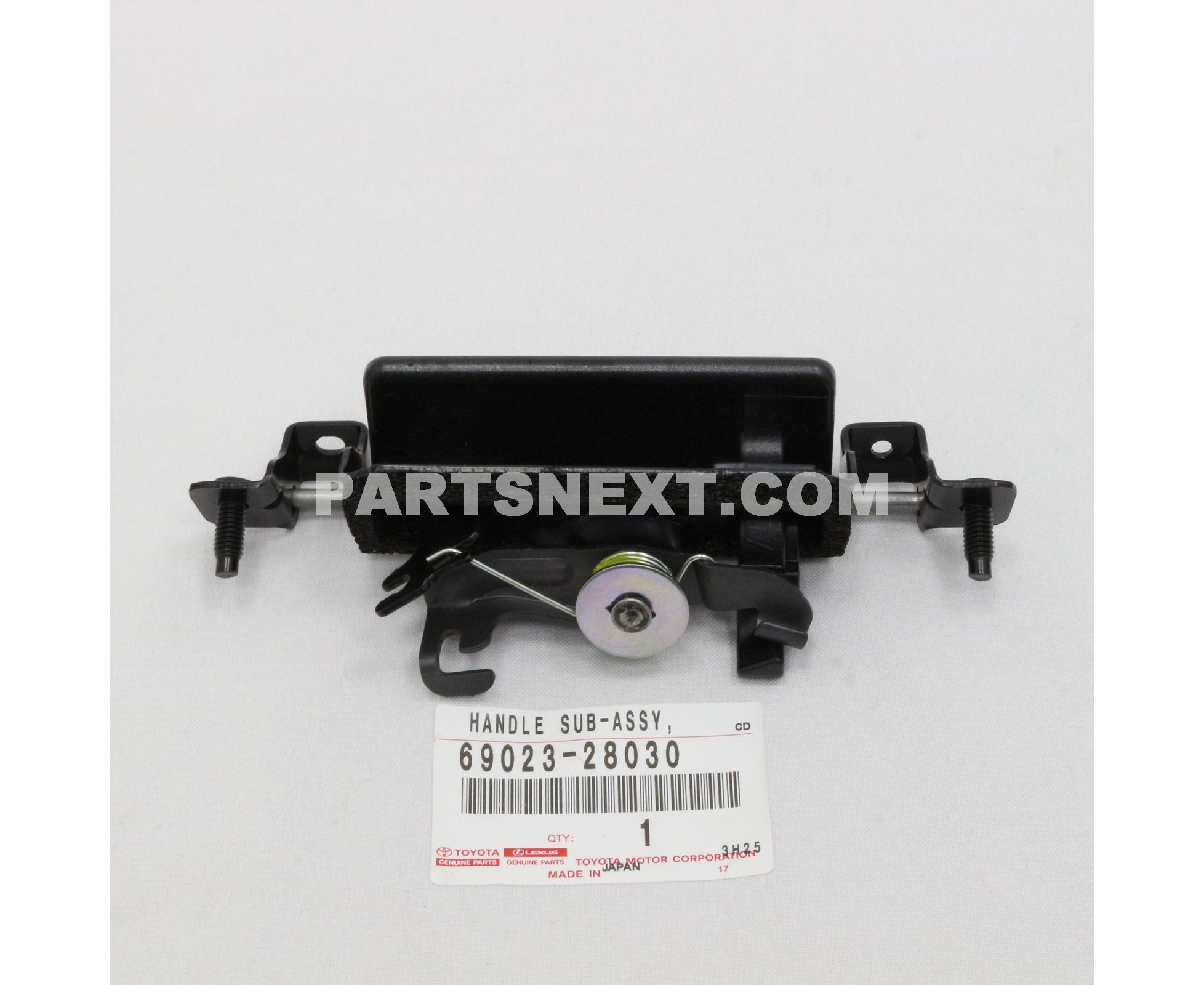 Toyota :: 69023-28030 HANDLE, BACK DOOR OUTSIDE