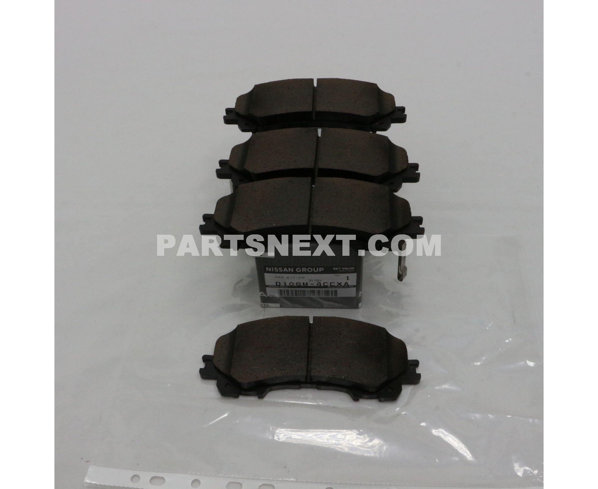 Nissan :: D106M-4CCXA PAD KIT-DISC FR