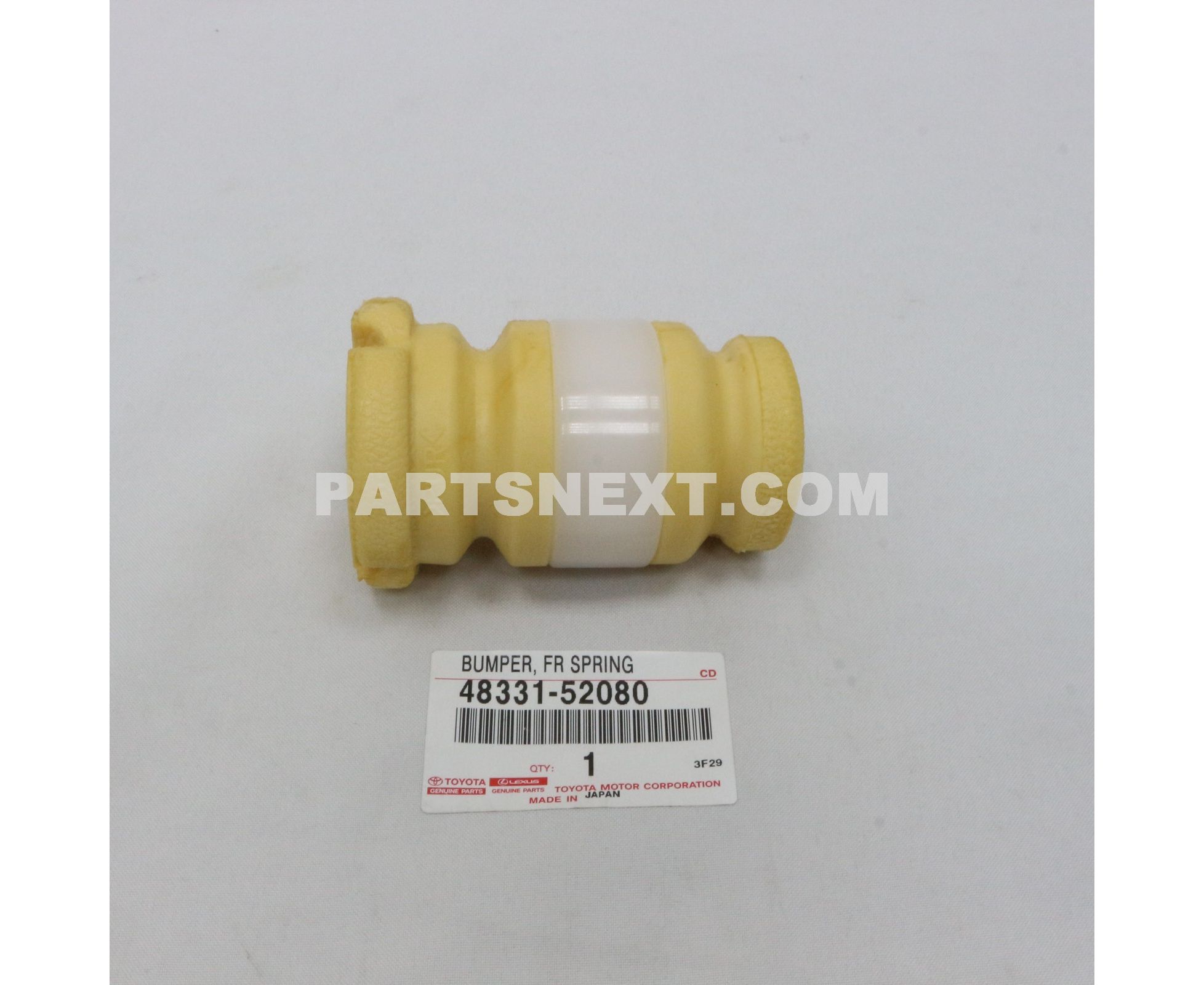 Toyota :: 48331-52080 BUMPER, FRONT SPRING, RH/LH
