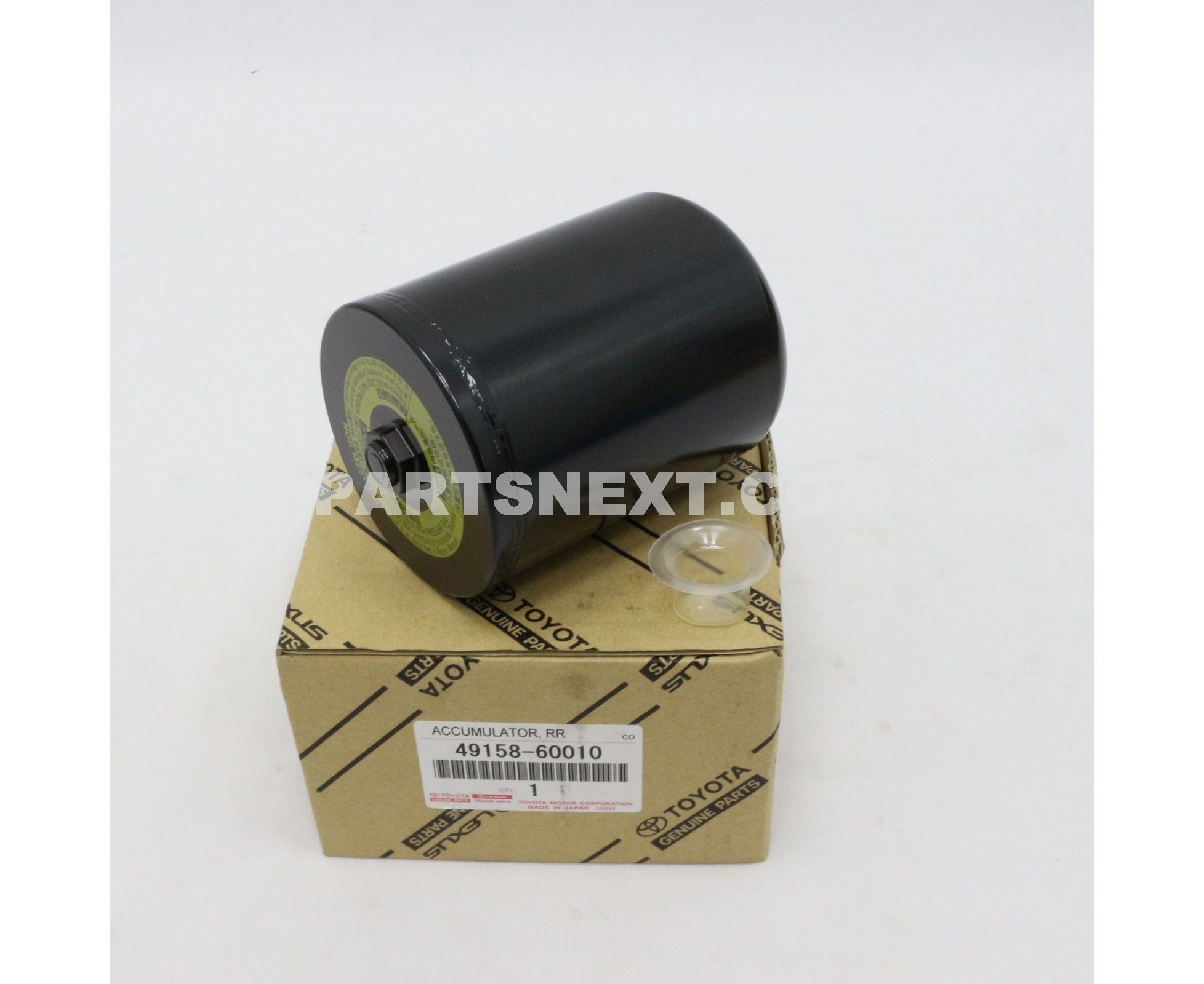 Toyota :: 49158-60010 ACCUMULATOR, REAR SUSPENSION CONTROL, NO.3