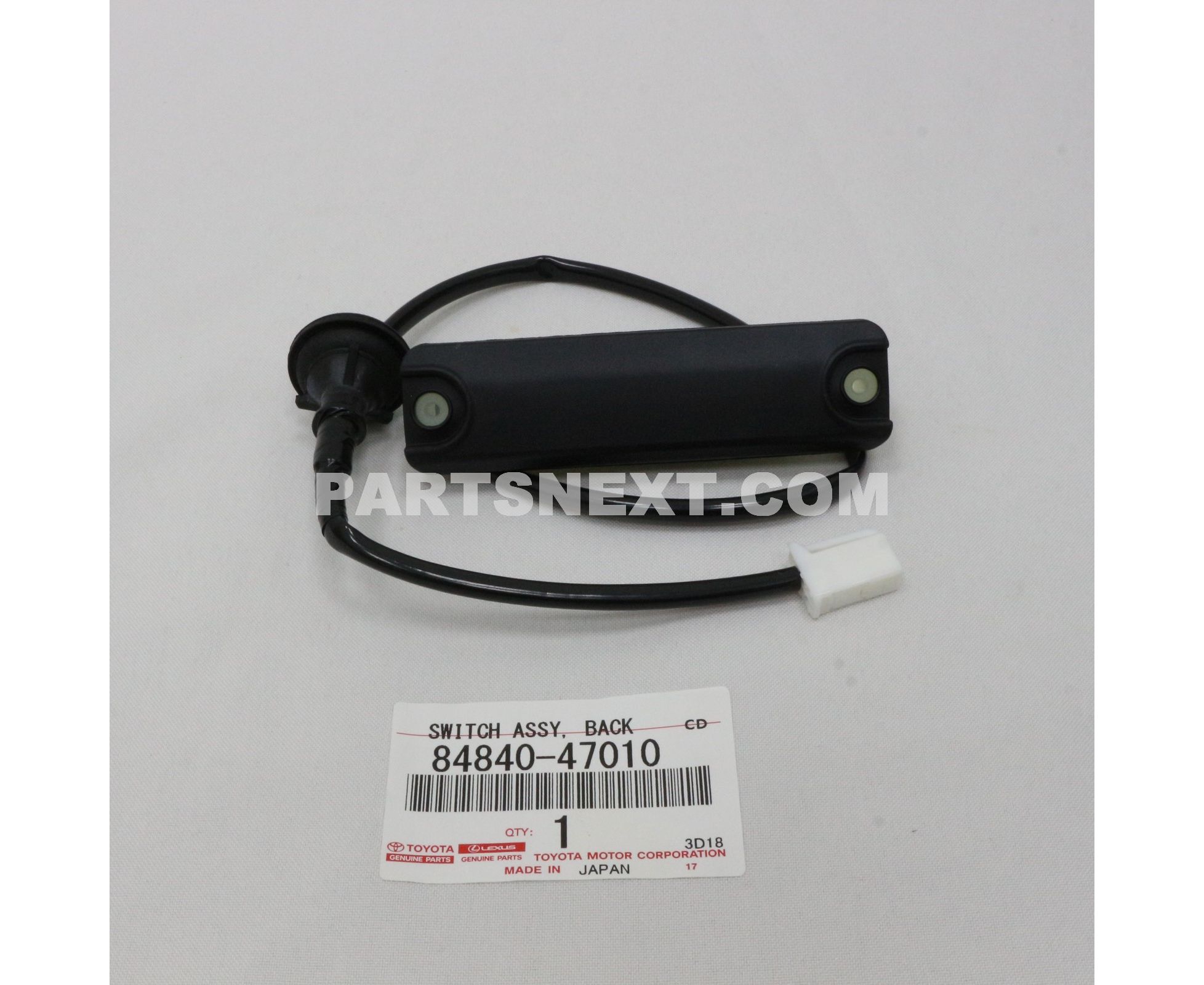 Toyota :: 84840-47010 SWITCH ASSY, BACK DOOR OPENER