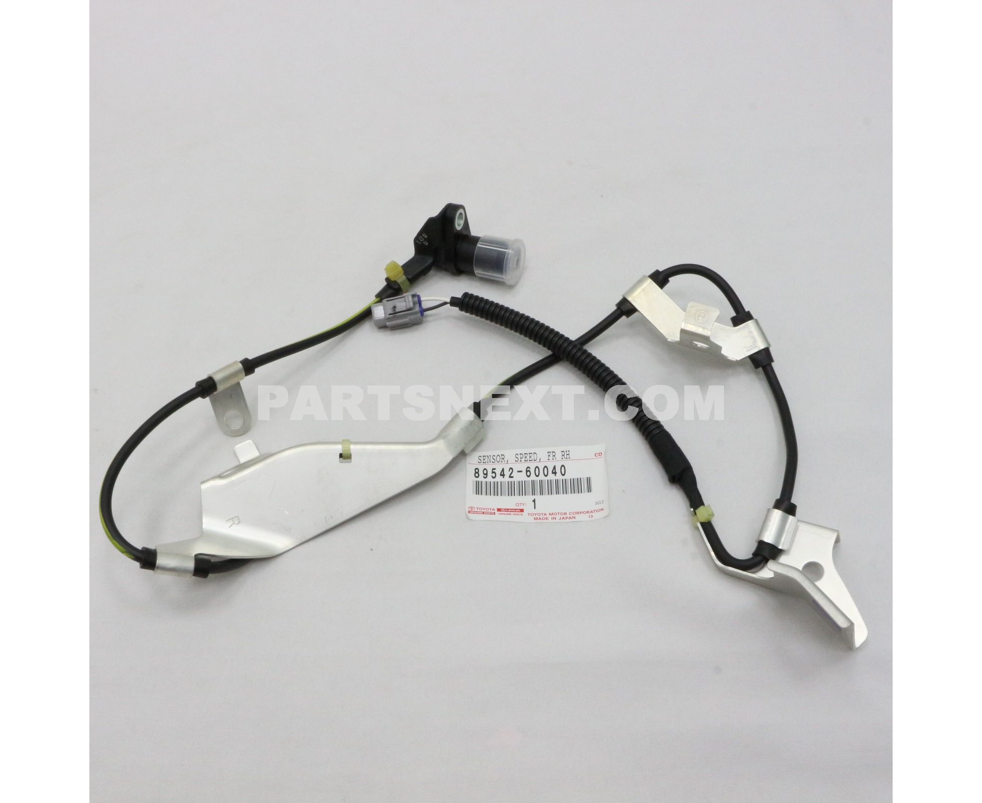 Toyota :: 89542-60040 SENSOR, SPEED, FRONT RH