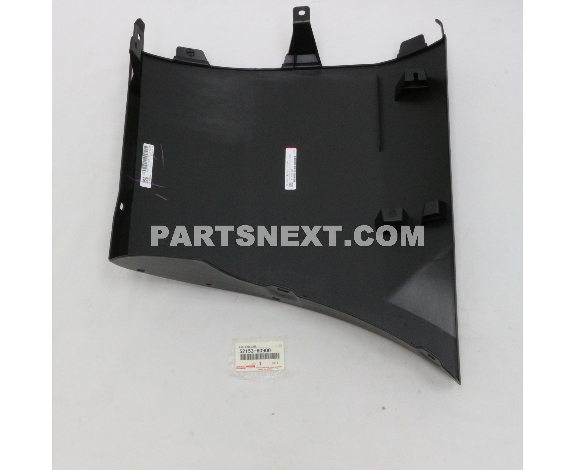 Toyota :: 52153-60900 EXTENSION, REAR BUMPER, LH
