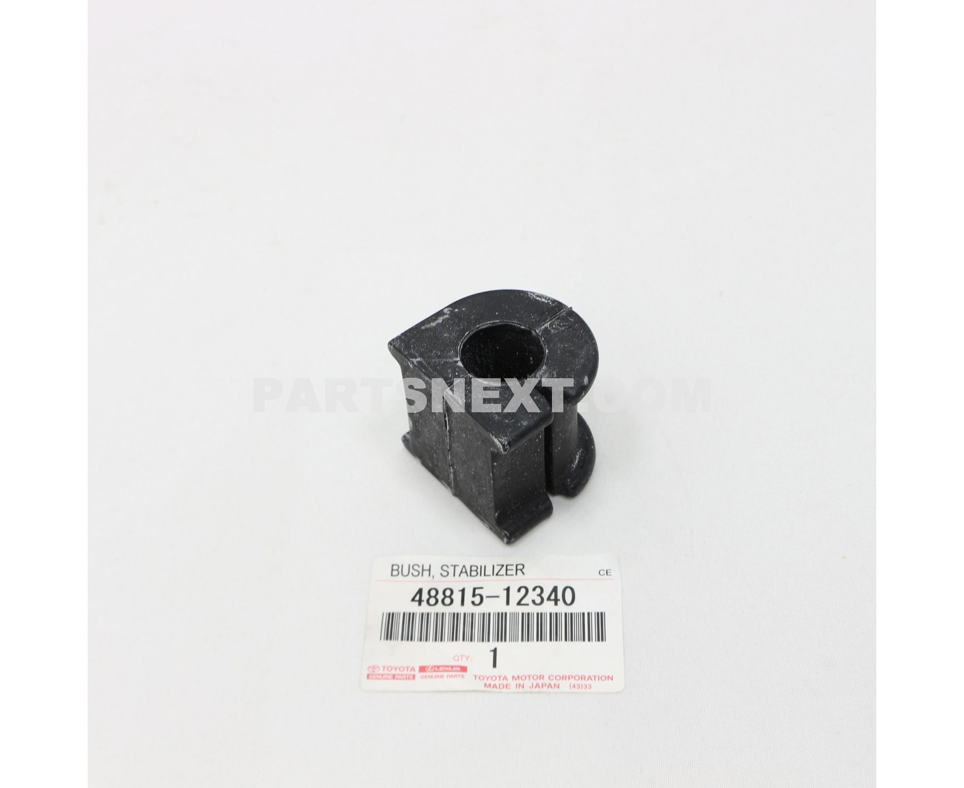 Toyota :: 48815-12340 BUSH, FRONT STABILIZER BAR, NO.1