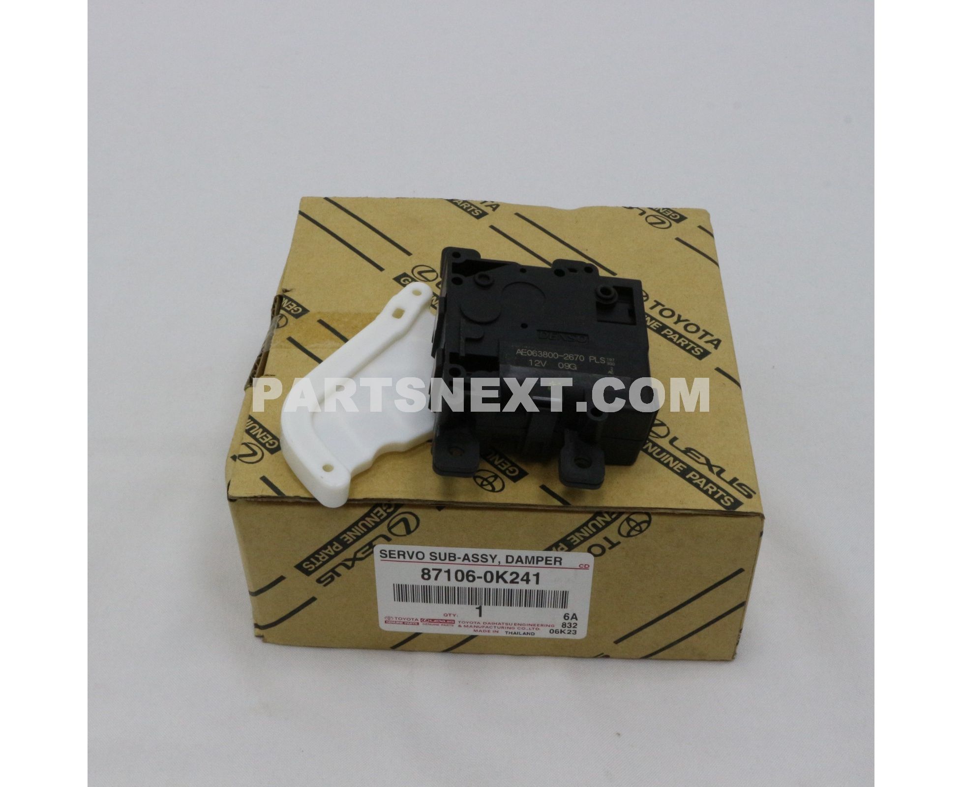 Toyota :: 87106-0K241 SERVO SUB-ASSY DAMP