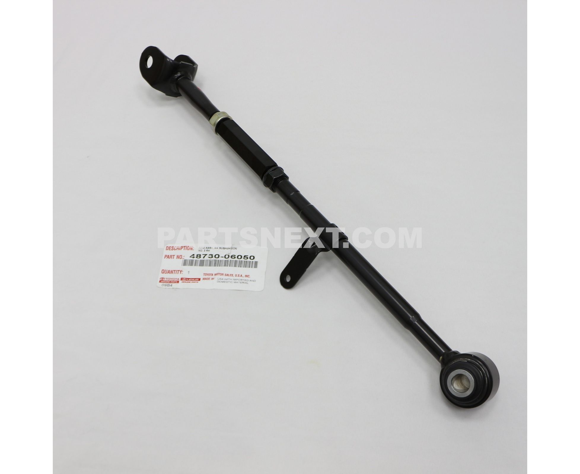 Toyota :: 48730-06050 ARM ASSY, REAR SUSPENSION, NO.2 RH