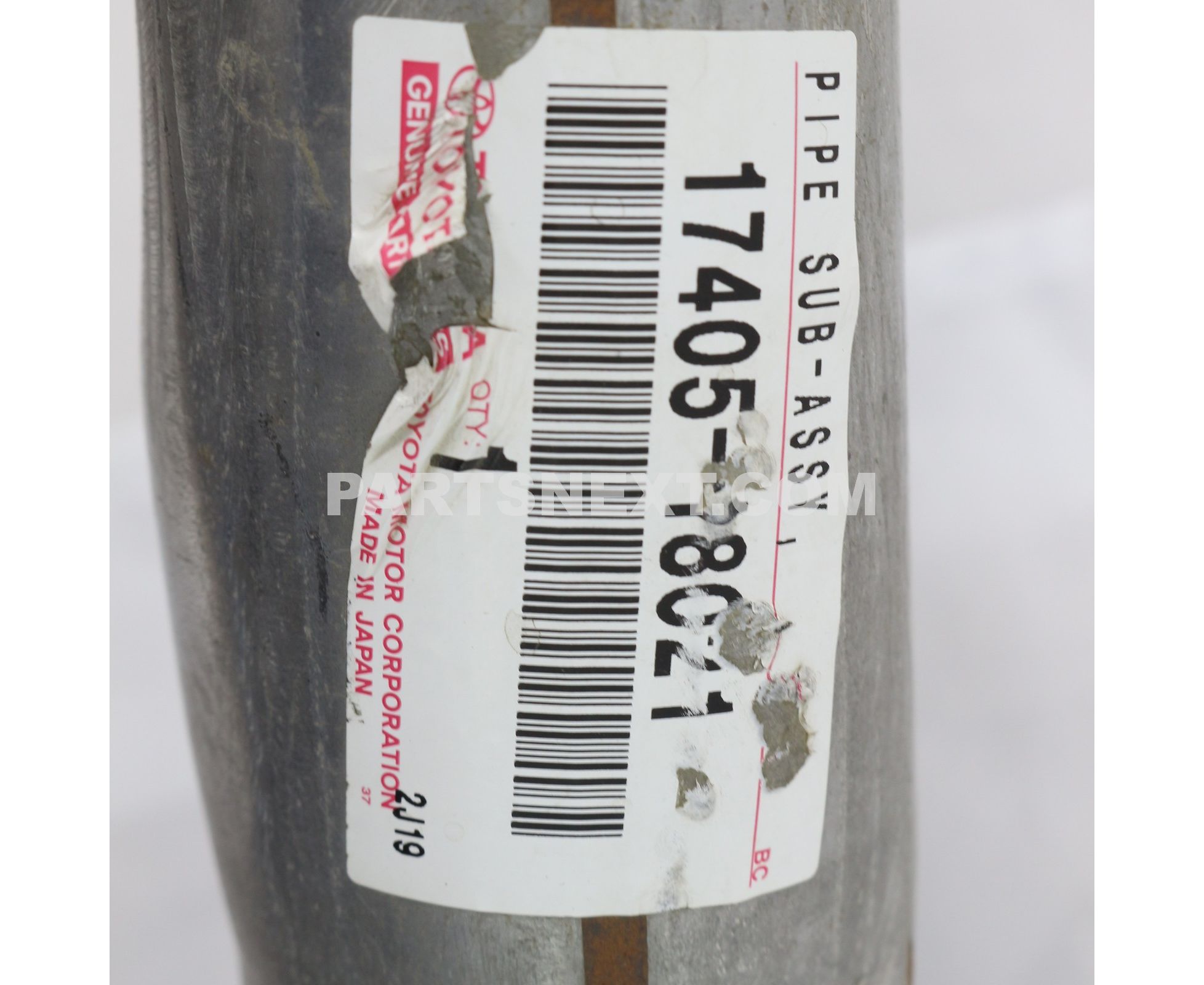 Toyota :: 17405-18021 PIPE ASSY, EXHAUST, TAIL