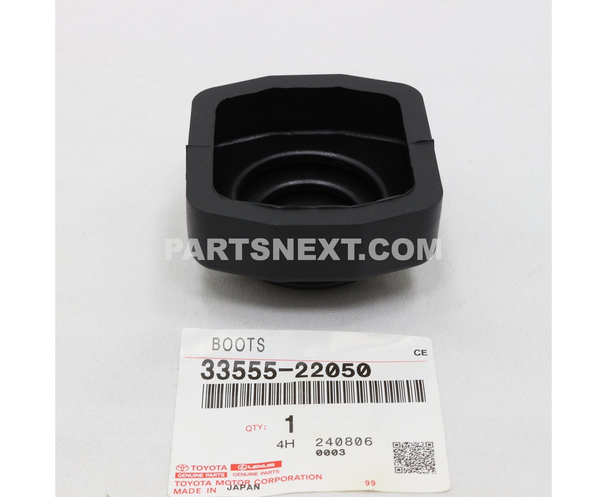 Toyota :: 33555-22050 BOOT, SHIFT & SELECT LEVER, NO.2