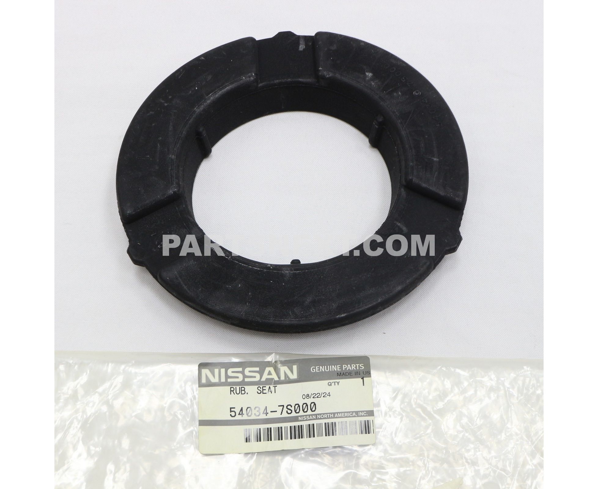Nissan :: 54034-7S000 SEAT-RUBBER,FRONT SPRING