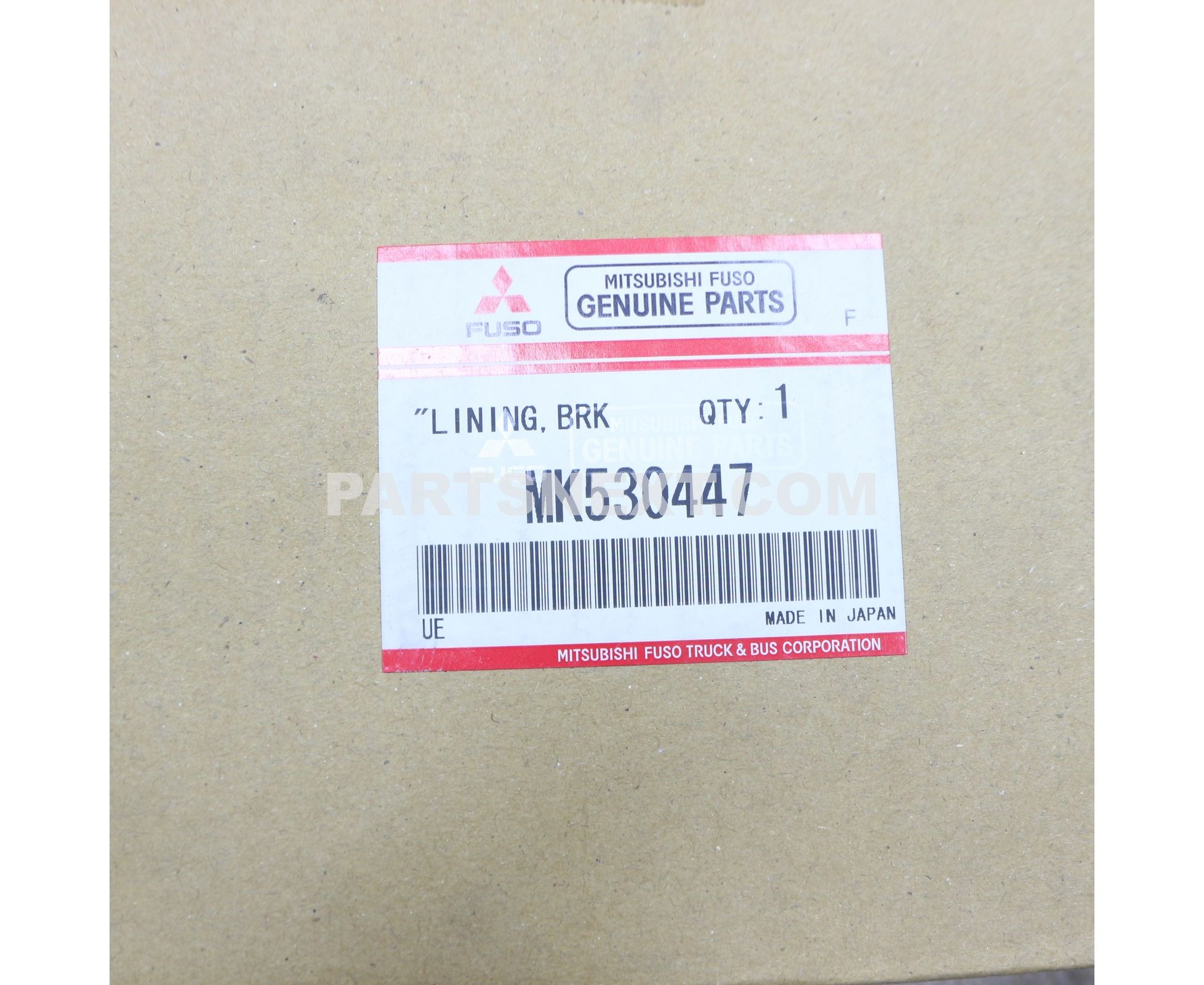Mitsubishi :: MK530447 LINING KIT,FR BRAKE