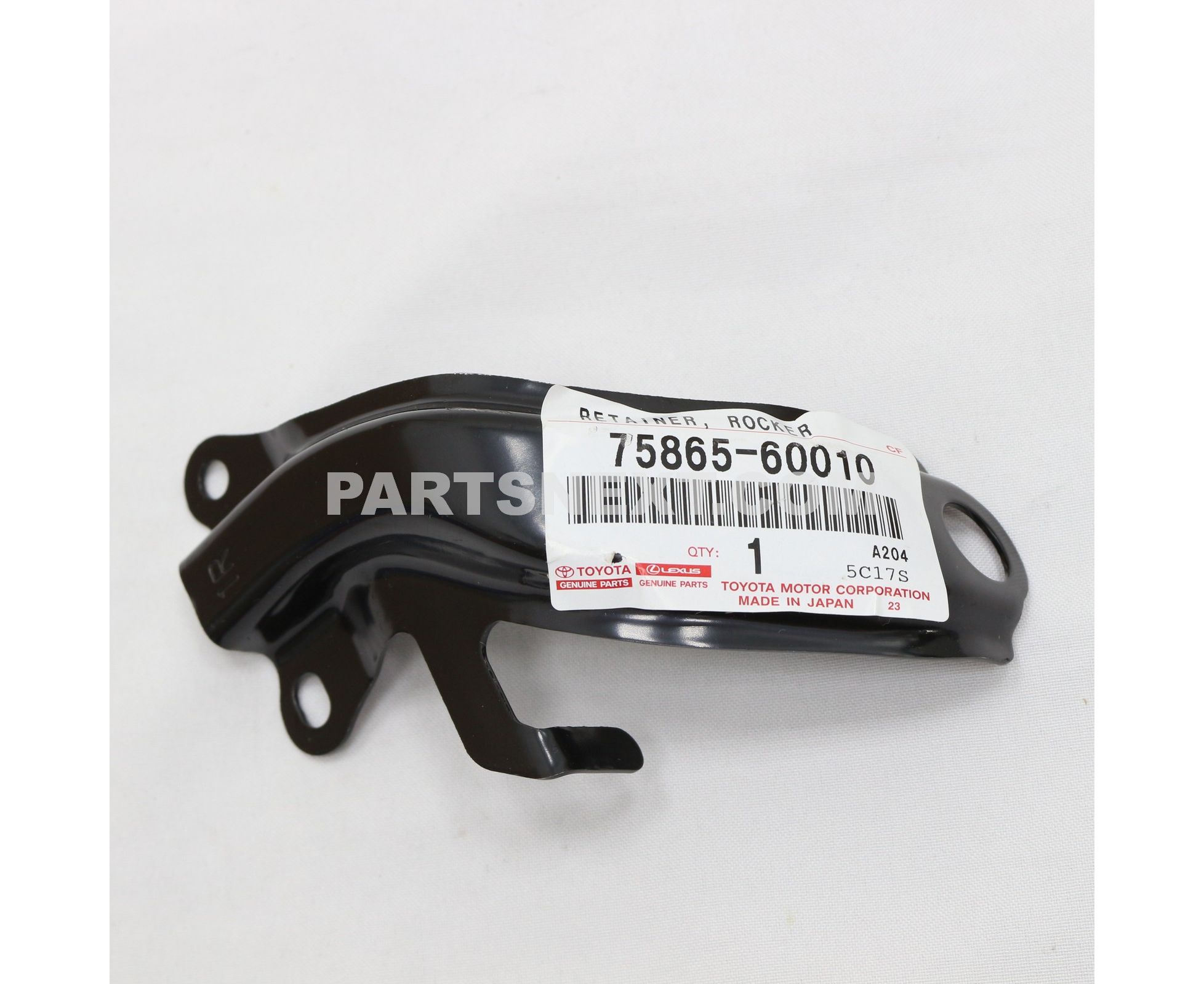 Toyota :: 75865-60010 RETAINER, ROCKER PANEL MOULDING, NO.2