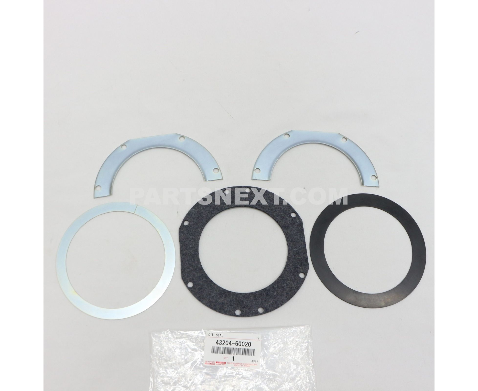 Toyota :: 43204-60020 SEAL SUB-ASSY, STEERING KNUCKLE OIL