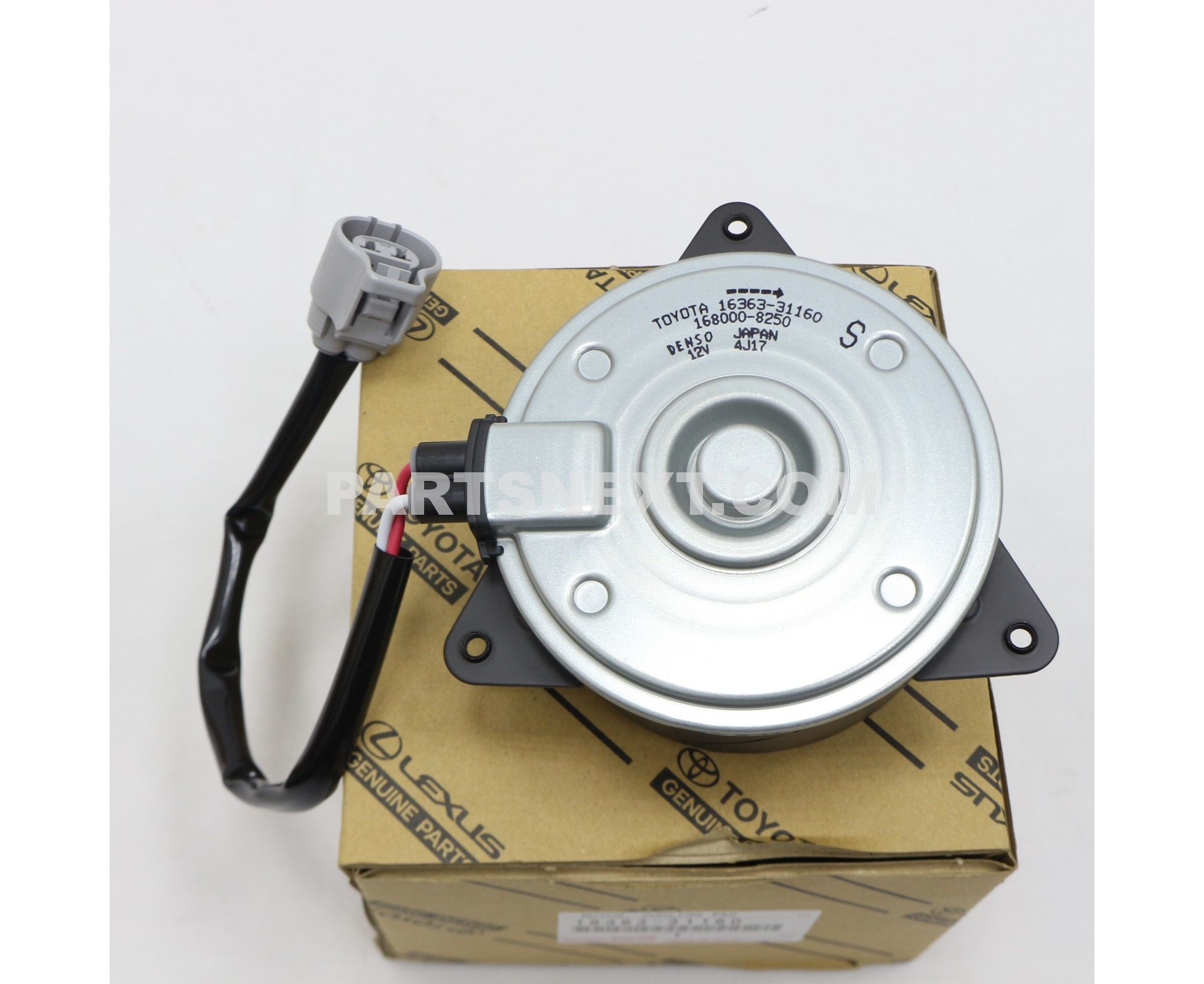 Toyota :: 16363-31160 MOTOR, COOLING FAN, NO.2