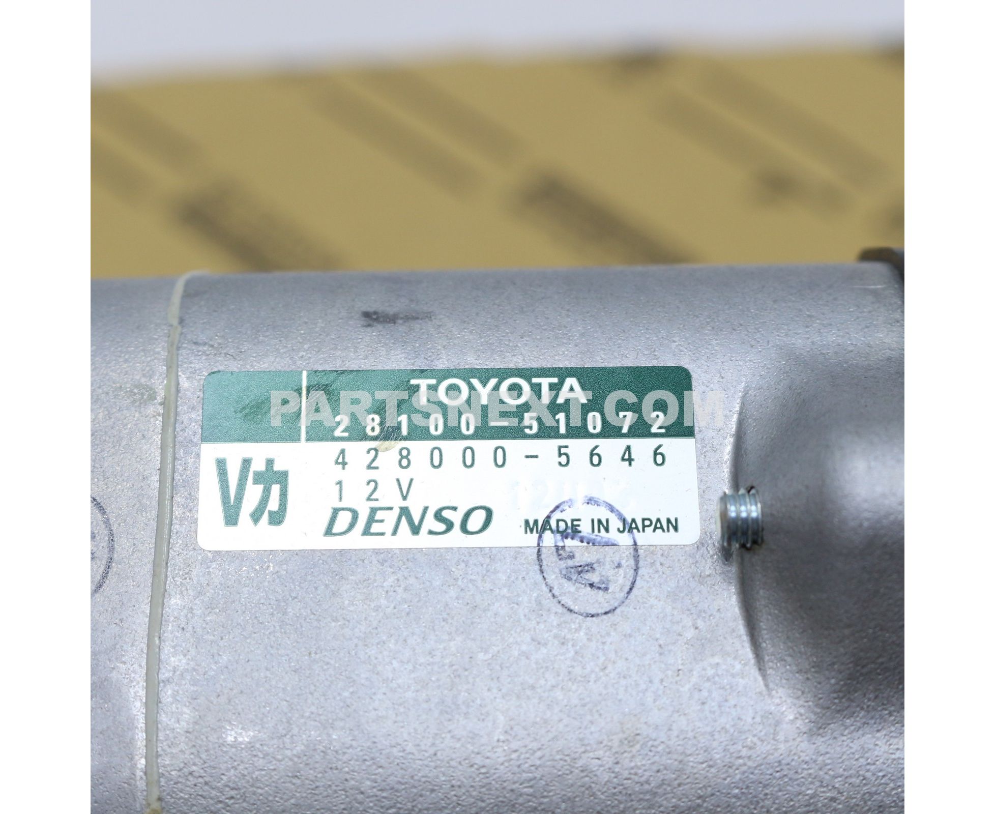 Toyota :: 28100-51072 STARTER ASSY
