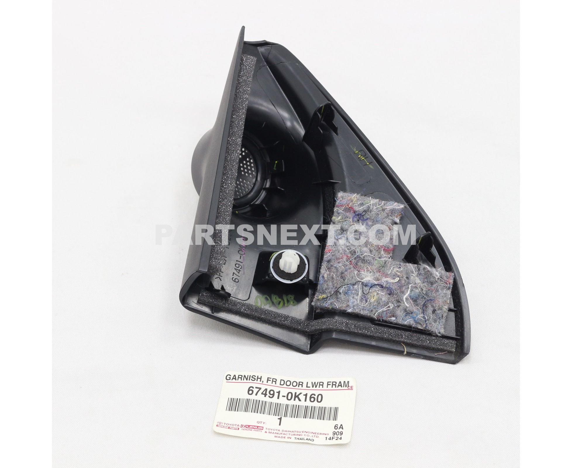 Toyota :: 67491-0K160 GARNISH, FR DOOR LWR