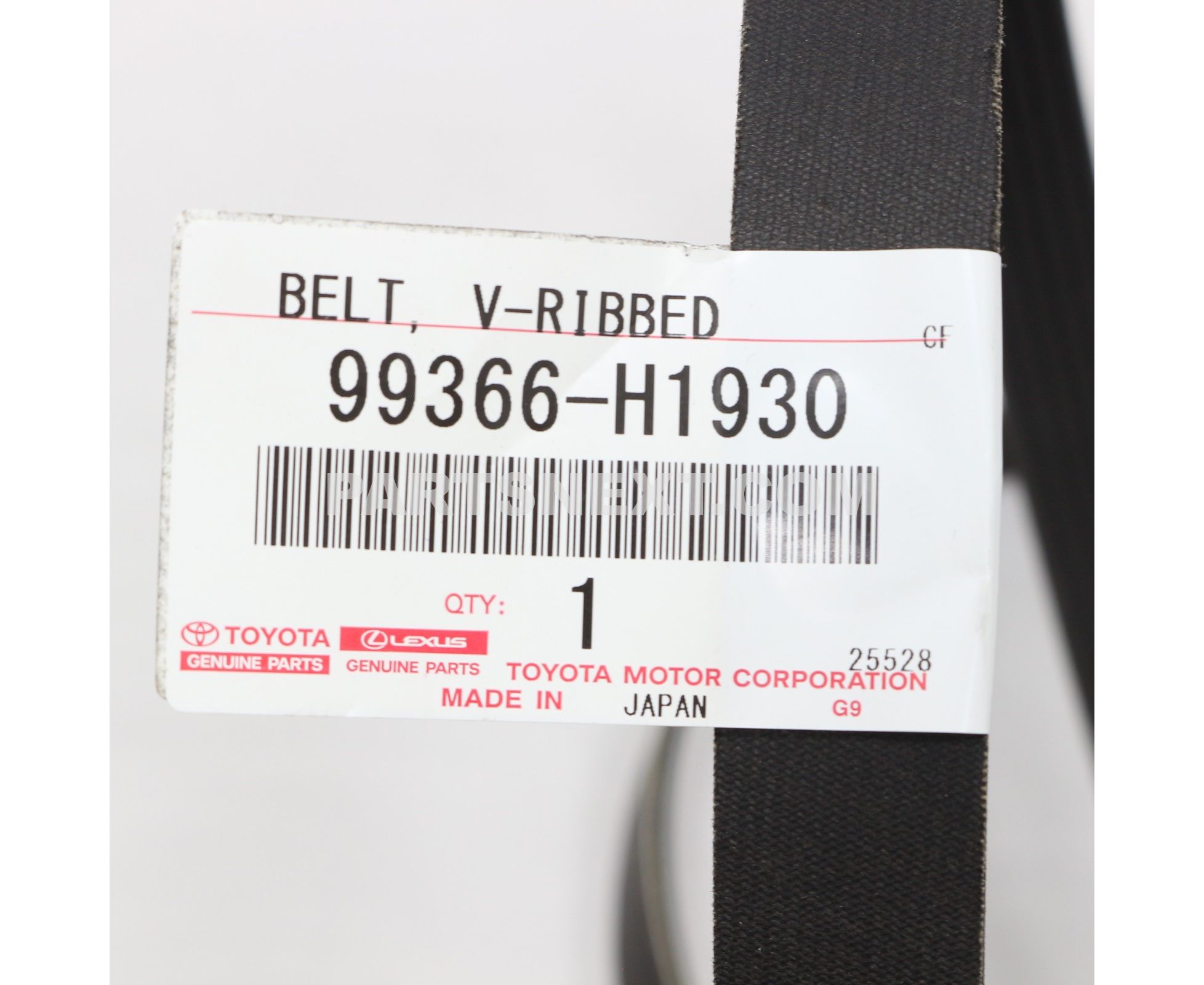 Toyota :: 99366-H1930 BELT, V-RIBBED