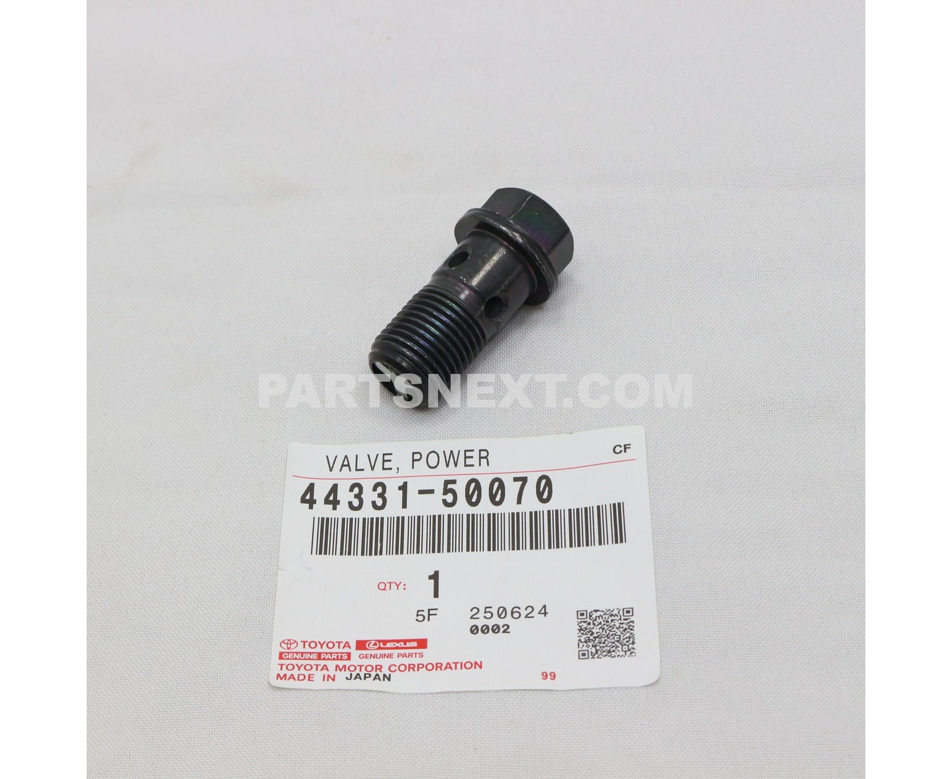 Toyota :: 44331-50070 BOLT, UNION(FOR PRESSURE FEED HOSE)