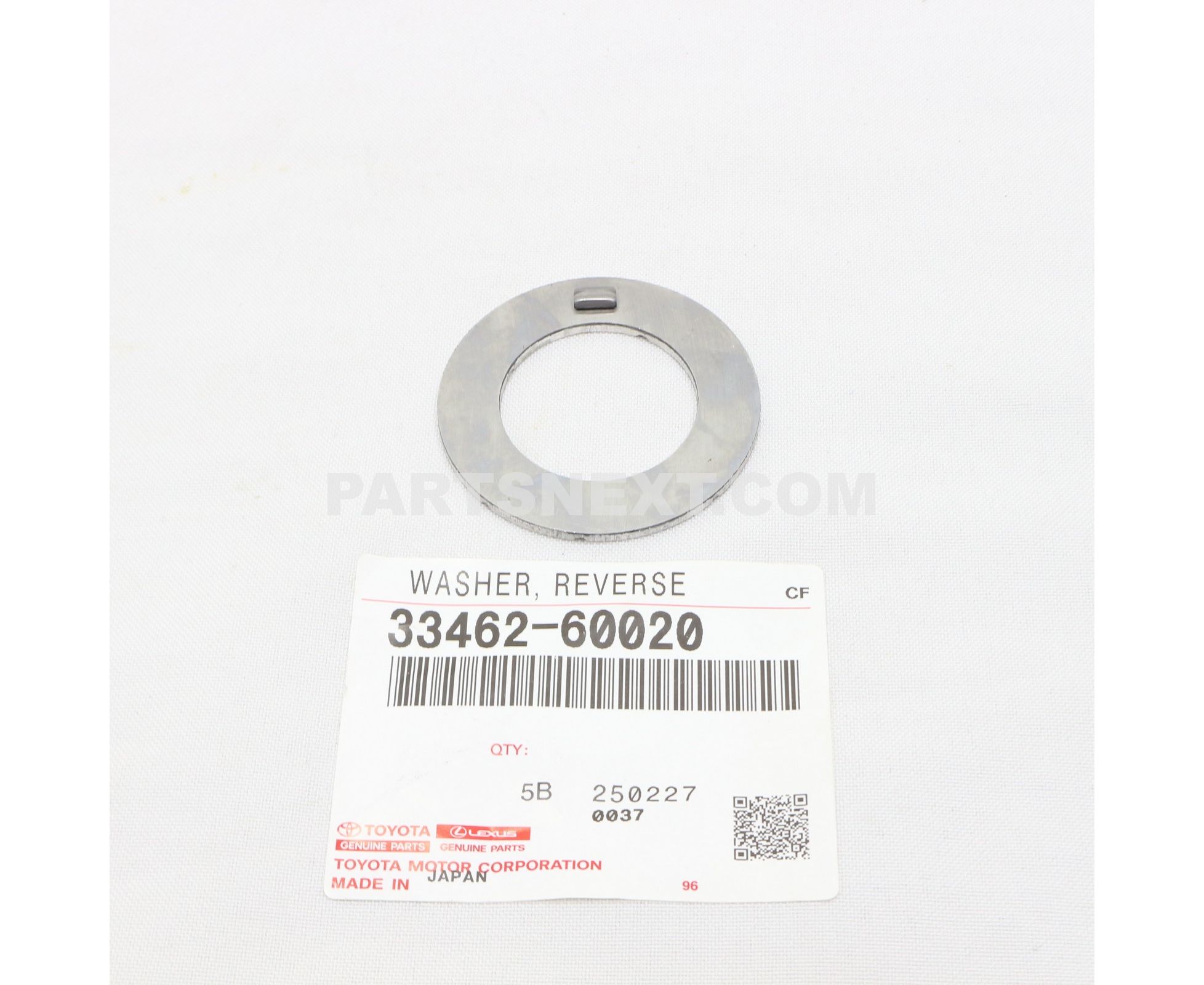 Toyota :: 33462-60020 WASHER, REVERSE IDLER THRUST
