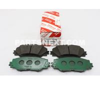 Toyota 04465-02220 PAD KIT, DISC BRAKE, FRONT OEM Original Genuine 0446502220
