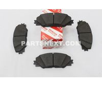 Toyota 04465-42180 PAD KIT, DISC BRAKE, FRONT OEM Original Genuine 0446542180