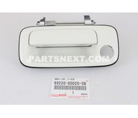Toyota 69220-60020-08 HANDLE ASSY, FRONT DOOR OUTSIDE, LH OEM Original Genuine 692206002008