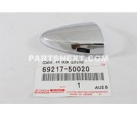 Toyota 69217-50020 COVER, FRONT DOOR OUTSIDE HANDLE, RH OEM Original Genuine 6921750020