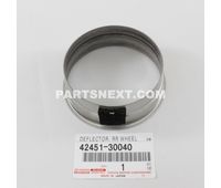Toyota 42451-30040 DEFLECTOR, REAR WHEEL BEARING DUST, NO.1, RH/LH OEM Original Genuine 4245130040