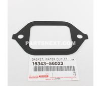 Toyota 16343-56023 GASKET, WATER OUTLET HOUSING OEM Original Genuine 1634356023