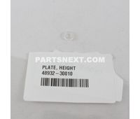 Toyota 48932-30010 PLATE, HEIGHT CONTROL TUBE, RH/LH OEM Original Genuine 4893230010