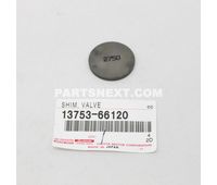 Toyota 13753-66120 SHIM, VALVE ADJUSTING OEM Original Genuine 1375366120