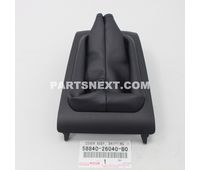 Toyota 58840-26040-B0 COVER ASSY, SHIFTING HOLE OEM Original Genuine 5884026040B0