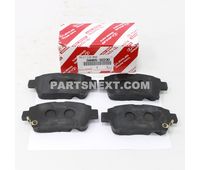 Toyota 04465-32230 PAD KIT, DISC BRAKE, FRONT OEM Original Genuine 0446532230