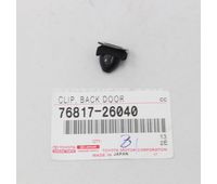 Toyota 76817-26040 CLIP, BACK DOOR OUTSIDE GARNISH OEM Original Genuine 7681726040