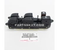 Toyota 84040-60081 MASTER SWITCH ASSY, POWER WINDOW REGULATOR OEM Original Genuine 8404060081