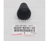 Toyota 36303-60161-C0 KNOB SUB-ASSY, SHIFT LEVER OEM Original Genuine 3630360161C0