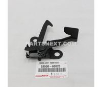 Toyota 53550-60020 HOOK ASSY, HOOD AUXILIARY CATCH OEM Original Genuine 5355060020