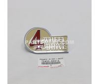 Toyota 75453-60012 PLATE, REAR NAME, NO.5 (MECHANISM) OEM Original Genuine 7545360012