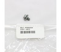 Toyota 91631-J0612 BOLT, W/WASHER OEM Original Genuine 91631J0612