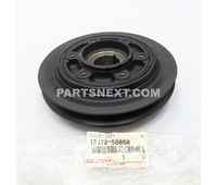 Toyota 13470-58060 PULLEY, CRANKSHAFT OEM Original Genuine 1347058060