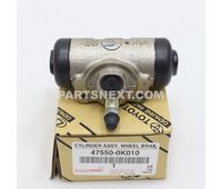Toyota 47550-0K010 CYLINDER ASSY, REAR WHEEL BRAKE(FOR, FRONT OR UPPER), RH/LH OEM Original Genuine 475500K010