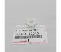 Toyota 53454-12040 CLIP, HOOD SUPPORT ROD OEM Original Genuine 5345412040