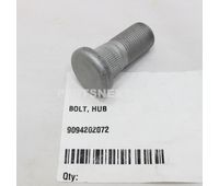 Toyota 90942-02072 BOLT, HUB (FOR FRONT AXLE LH) OEM Original Genuine 9094202072