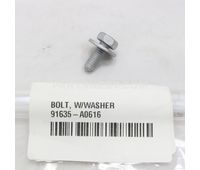 Toyota 91635-A0616 BOLT, W/WASHER OEM Original Genuine 91635A0616
