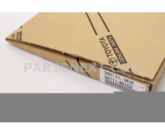 Toyota 04111-46102 GASKET KIT, ENGINE OVERHAUL OEM Original Genuine 0411146102