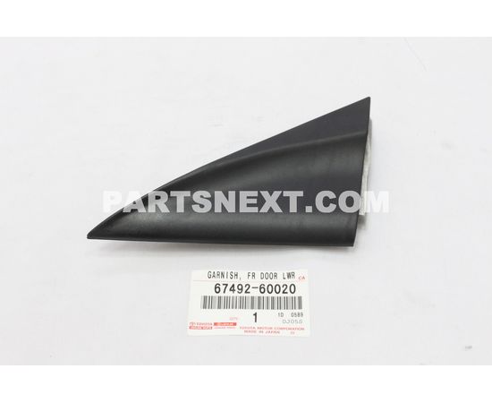 パーツ LANDY Toyota :: 67492-60020 GARNISH, FRONT DOOR LOWER FRAME BRACKET, LH