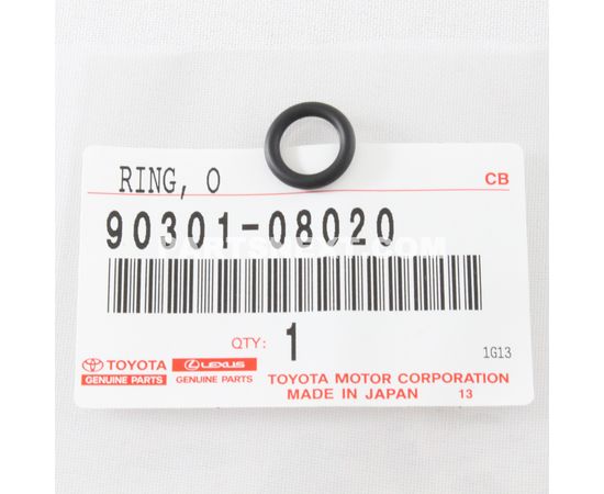 Toyota 90301-08020 RING, O OEM Original Genuine 9030108020